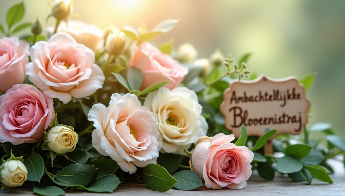 Prachtig boeket met seizoensbloemen